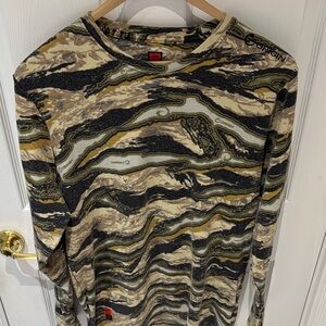 Origin Men's NanoWool Camouflage Long Sleeve Shirt Large